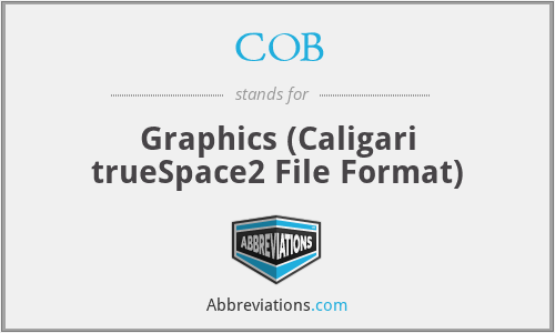 COB - Graphics (Caligari trueSpace2 File Format)