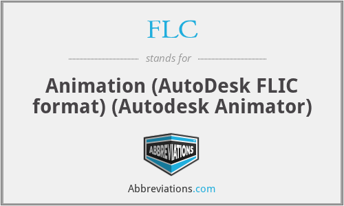 FLC - Animation (AutoDesk FLIC format) (Autodesk Animator)