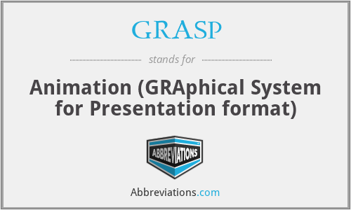 GRASP - Animation (GRAphical System for Presentation format)