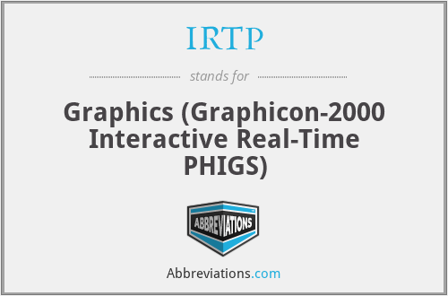 IRTP - Graphics (Graphicon-2000 Interactive Real-Time PHIGS)