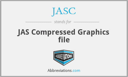 JASC - JAS Compressed Graphics file
