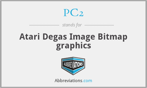 PC2 - Atari Degas Image Bitmap graphics