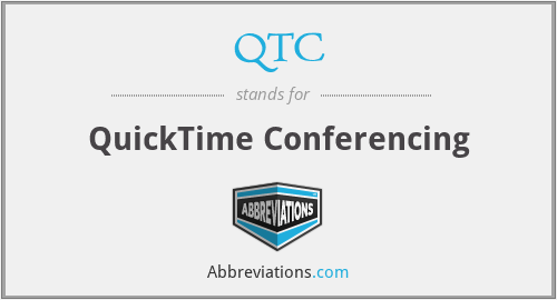QTC - QuickTime Conferencing