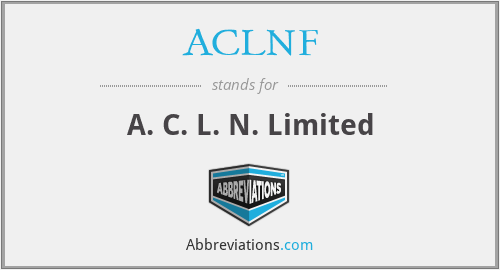 ACLNF - A. C. L. N. Limited