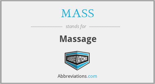 MASS - Massage