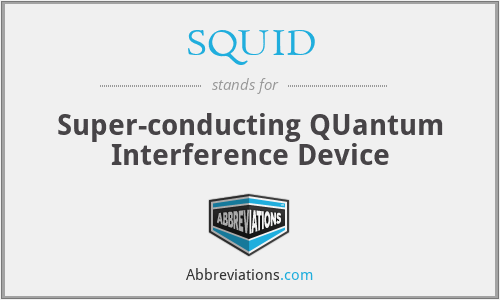 SQUID - Super-conducting QUantum Interference Device