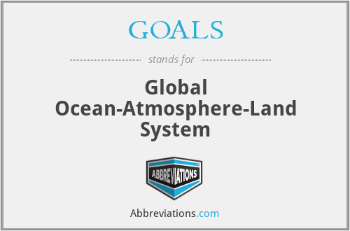 GOALS - Global Ocean-Atmosphere-Land System