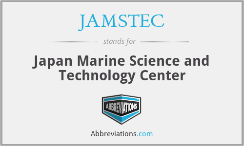 JAMSTEC - Japan Marine Science and Technology Center