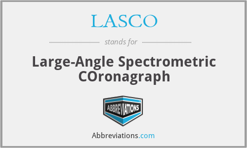 LASCO - Large-Angle Spectrometric COronagraph