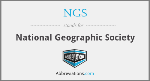 NGS - National Geographic Society