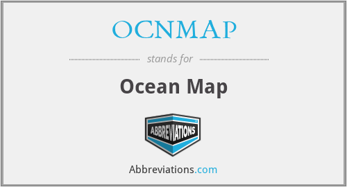 OCNMAP - Ocean Map