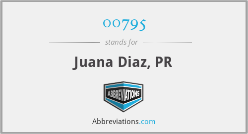 00795 - Juana Diaz, PR