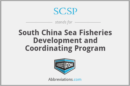 SCSP - South China Sea Fisheries Development and Coordinating Program