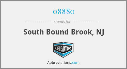 08880 - South Bound Brook, NJ