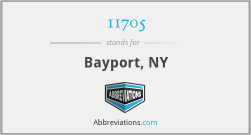 11705 - Bayport, NY