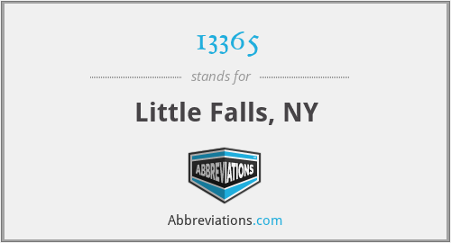 13365 - Little Falls, NY