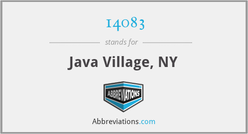14083 - Java Village, NY