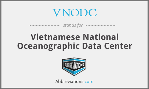 VNODC - Vietnamese National Oceanographic Data Center