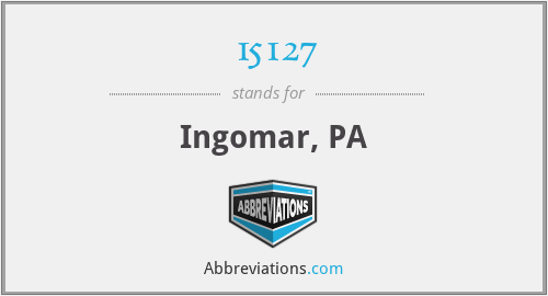 15127 - Ingomar, PA