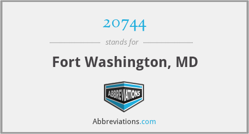 20744 - Fort Washington, MD