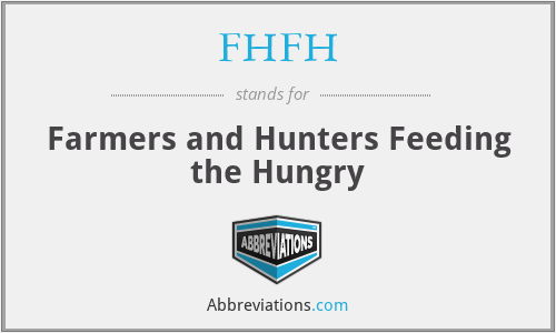 FHFH - Farmers and Hunters Feeding the Hungry