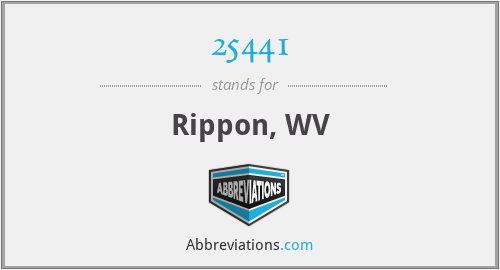 25441 - Rippon, WV