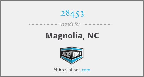 28453 - Magnolia, NC