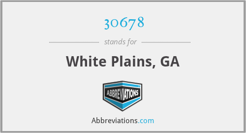 30678 - White Plains, GA