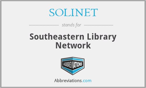 SOLINET - Southeastern Library Network
