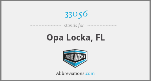 33056 - Opa Locka, FL