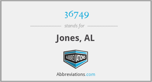36749 - Jones, AL