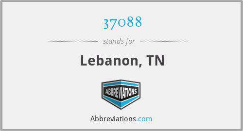 37088 - Lebanon, TN
