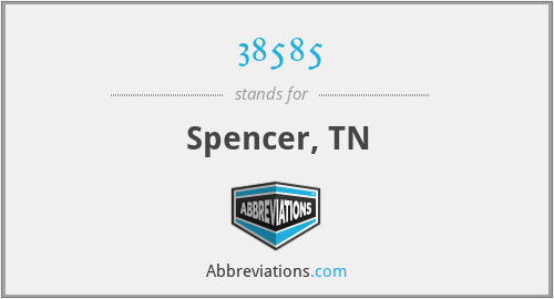 38585 - Spencer, TN