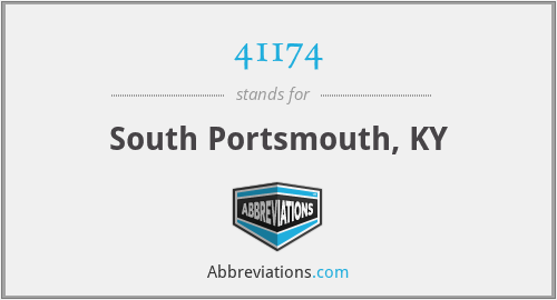 41174 - South Portsmouth, KY