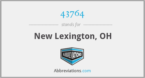 43764 - New Lexington, OH