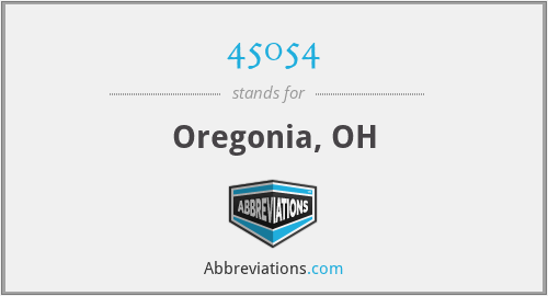 45054 - Oregonia, OH