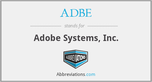 ADBE - Adobe Systems, Inc.