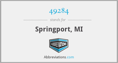 49284 - Springport, MI