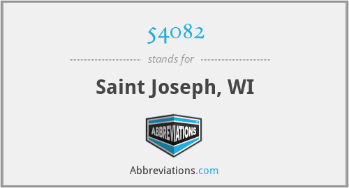 54082 - Saint Joseph, WI