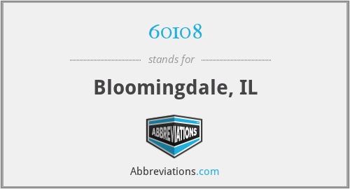 60108 - Bloomingdale, IL