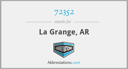 72352 - La Grange, AR