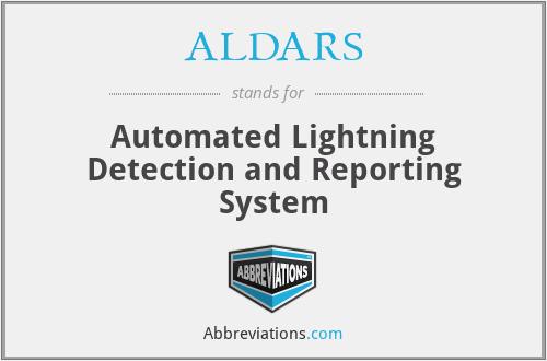 ALDARS - Automated Lightning Detection and Reporting System