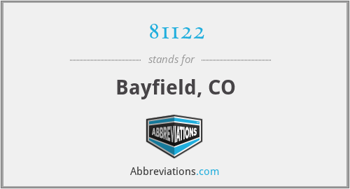 81122 - Bayfield, CO