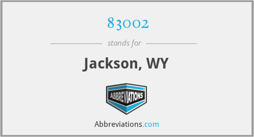 83002 - Jackson, WY