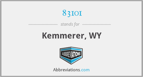 83101 - Kemmerer, WY
