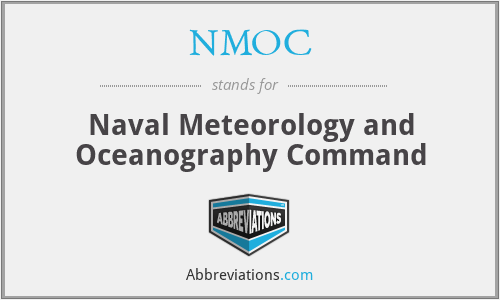 NMOC - Naval Meteorology and Oceanography Command