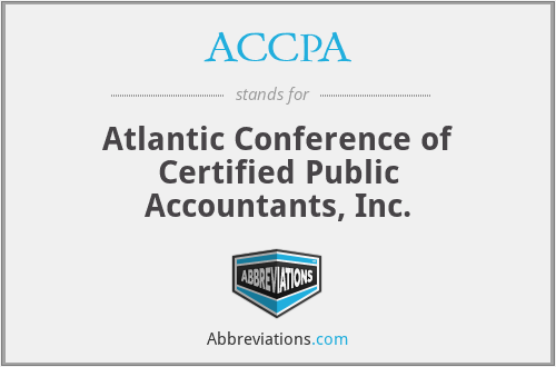 ACCPA - Atlantic Conference of Certified Public Accountants, Inc.