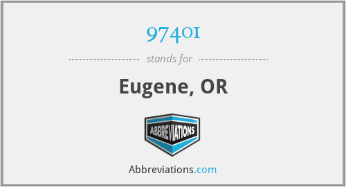 97401 - Eugene, OR