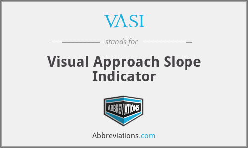 VASI - Visual Approach Slope Indicator