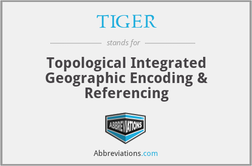 TIGER - Topological Integrated Geographic Encoding & Referencing